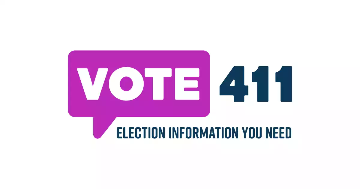 Vote411 logo